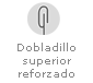 Dobladillo superior reforzado